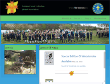 Tablet Screenshot of fse-scouts.eu